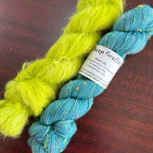 Load image into Gallery viewer, marine teal-limey