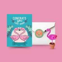Load image into Gallery viewer, Congrats love birds