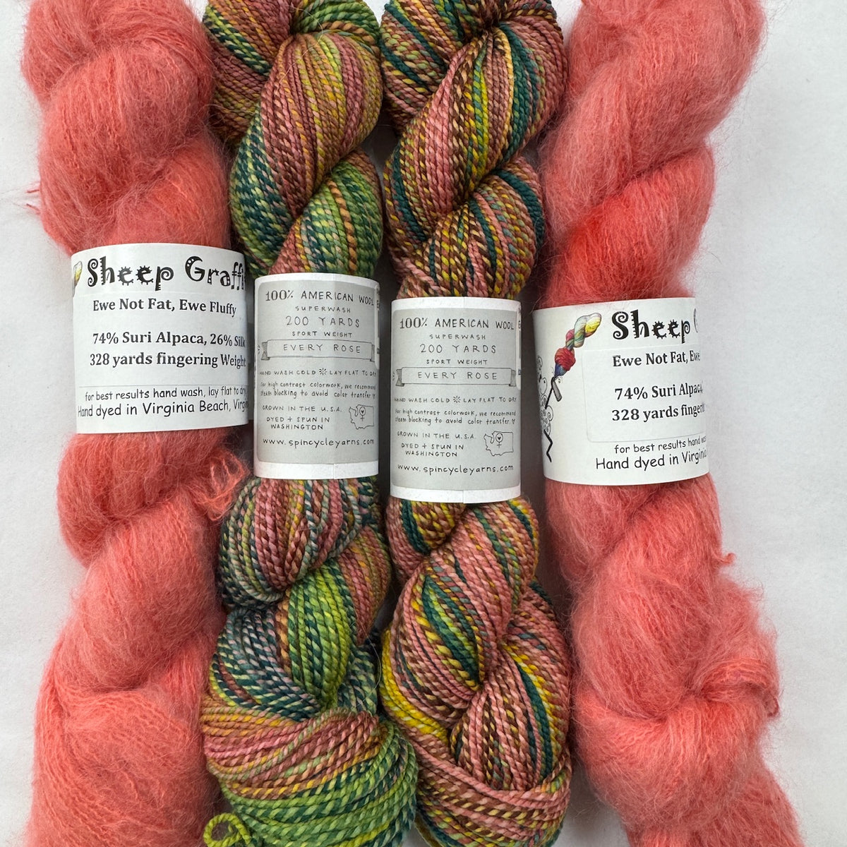 オワライメイ フースーヤ Ooey Gooey Cowl Kits – The Yarn Club, Inc