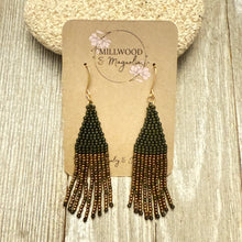 Load image into Gallery viewer, Fringe Pine and Brass