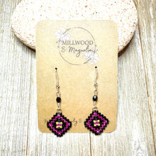 Load image into Gallery viewer, Pink Black Small Granny Silver