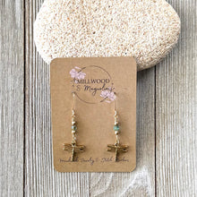 Load image into Gallery viewer, Dragonfly Earrings GP