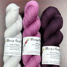 Load image into Gallery viewer, Black plum-plum-silver