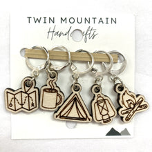 Load image into Gallery viewer, Camping / Wood / Silver