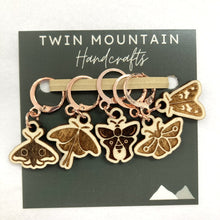 Load image into Gallery viewer, Moths / Wood / Rose Gold