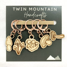 Load image into Gallery viewer, Mushrooms / Wood / Rose Gold