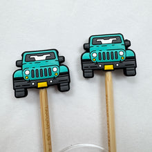Load image into Gallery viewer, Teal Jeep