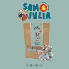 Load image into Gallery viewer, Triplet Mice crochet