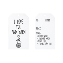 Load image into Gallery viewer, I love you and yarn