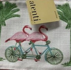 Flamingos on a Bike