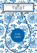 Load image into Gallery viewer, Twist-X Blue Cable / 6” Blue