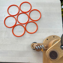 Load image into Gallery viewer, O-Rings for Nancy's Knit Knacks power winder set of 5