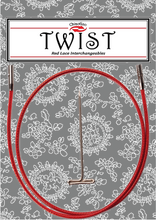 Load image into Gallery viewer, Twist Red Cable / 14” large,Twist Red Cable / 14” mini
