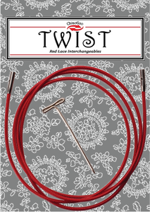 Twist Red Cable / 30” small,Twist Red Cable / 22” mini