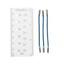 Load image into Gallery viewer, Twist-X Blue Cable / 2” Blue set of three
