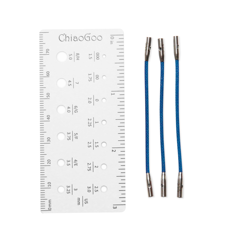 Twist-X Blue Cable / 2” Blue set of three