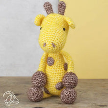 Load image into Gallery viewer, george giraffe crochet
