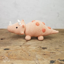 Load image into Gallery viewer, Triceratops crochet
