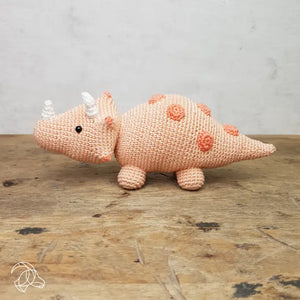 Triceratops crochet