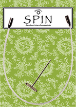 Load image into Gallery viewer, Spin Clear Cable / 8” large