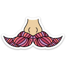Load image into Gallery viewer, Yarn Stache pinks
