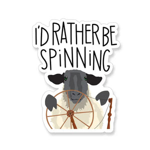 I'd rather be spinning