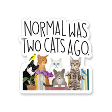 Load image into Gallery viewer, normal was two cats ago