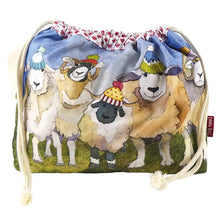 Load image into Gallery viewer, happy sheep drawstring
