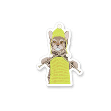 Load image into Gallery viewer, knitting cat