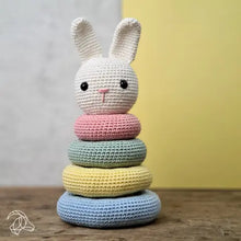 Load image into Gallery viewer, Stacking Bunny crochet