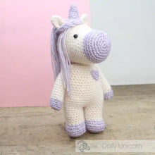 Load image into Gallery viewer, Dolly Unicorn crochet