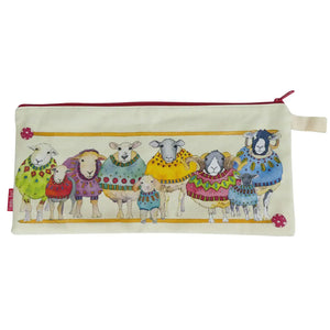 Sheep in sweaters long project bag