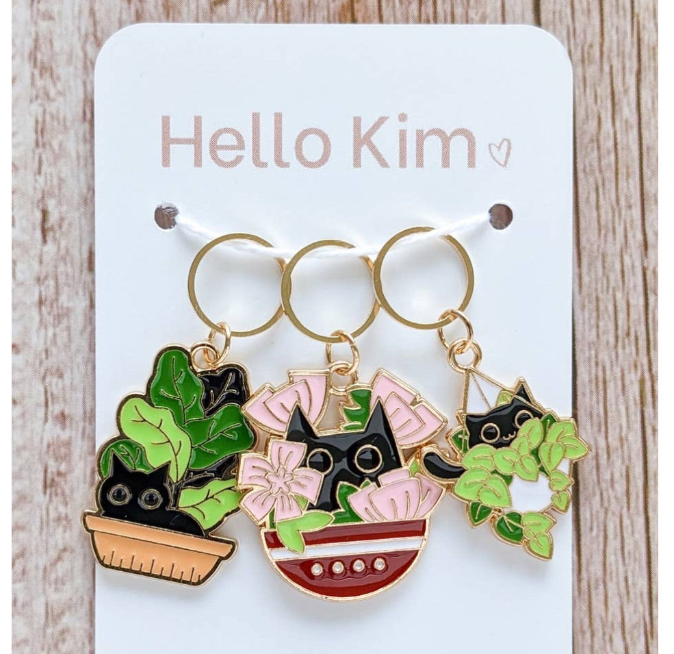 Hello Kim Stitch Markers and Pins – The Yarn Club, Inc