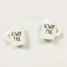 Load image into Gallery viewer, Howdy Mug white
