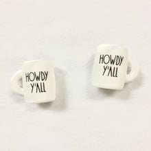Load image into Gallery viewer, Howdy Mug white