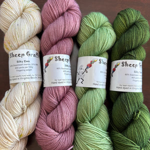 Silky-Leaves Latte-Raku Rose-Grass is-Pine