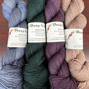 denim jeans-british racing green-eggplant-milk chocolate