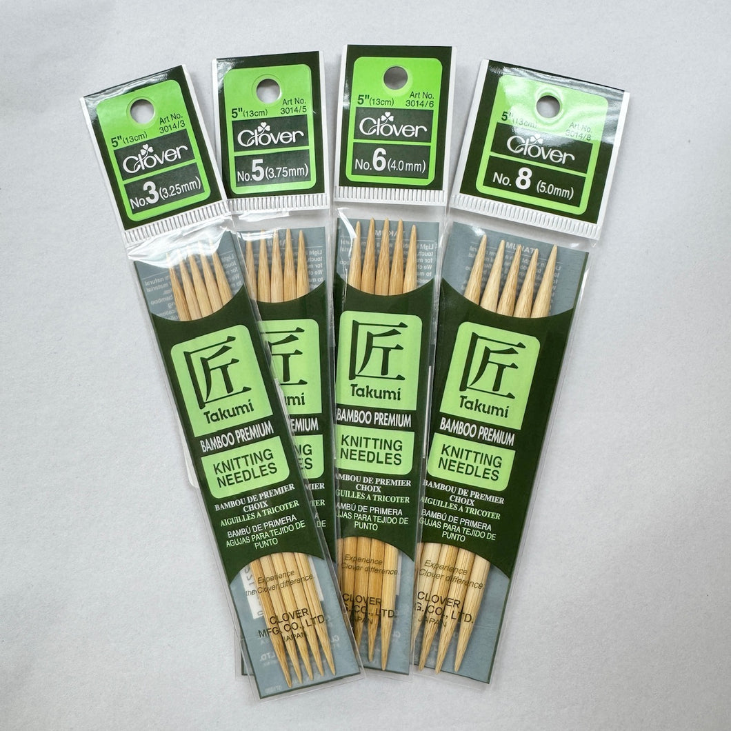 Clover Double Pointed Needles