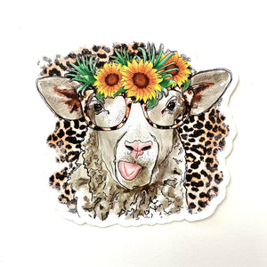 sunflower sheep