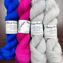 Load image into Gallery viewer, Silver, Bleeding Heart, Brave Blue
