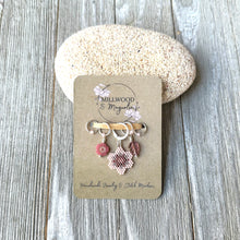 Load image into Gallery viewer, Pink Flower Silver
