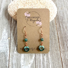 Load image into Gallery viewer, Jasper Flower Drop Copper
