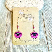 Load image into Gallery viewer, Hot Pink Sheep Beaded SP
