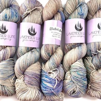 Recycled Silk Sparkle Yarn - Worsted Weight, 50G Ball - Sea, Earth, & –  Eureka Fabrics