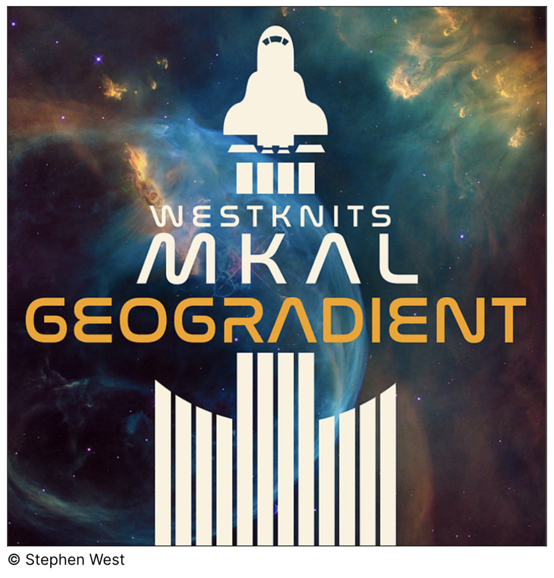 Geogradient - Westknits MKAL 2023 Kit - Smooshy with Cashmere