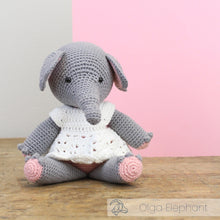 Load image into Gallery viewer, Olga Elephant Crochet