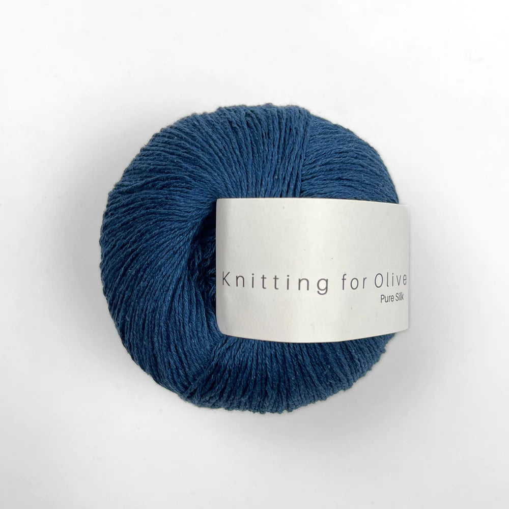 knitting for olive pure silk - fibre space