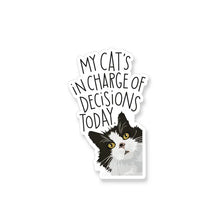 Load image into Gallery viewer, cat in charge