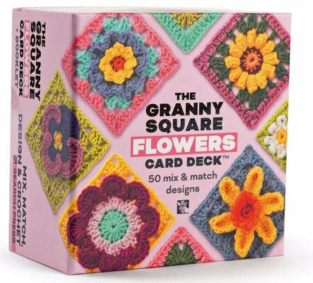 granny square flowers box