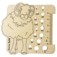 Load image into Gallery viewer, Herdwick Sheep gauge rule mm